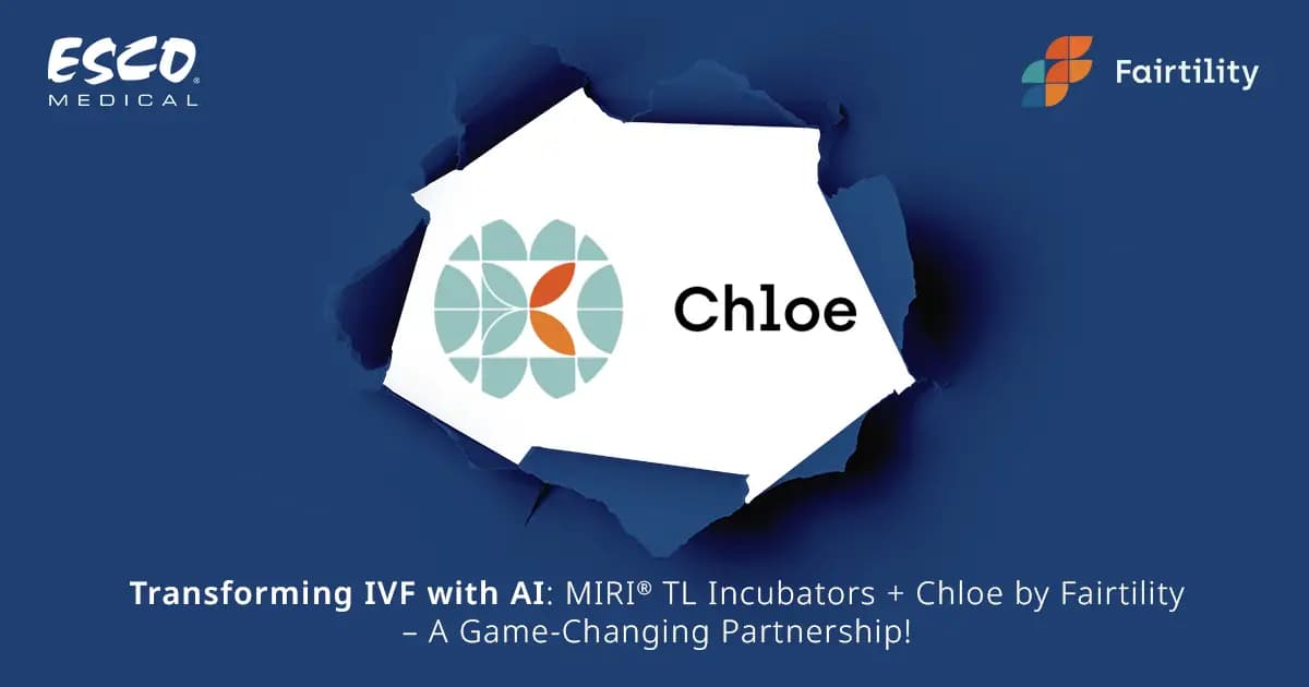 Esco Medical Partners with Fairtility to Offer Integrated AI on MIRI® TL Incubators