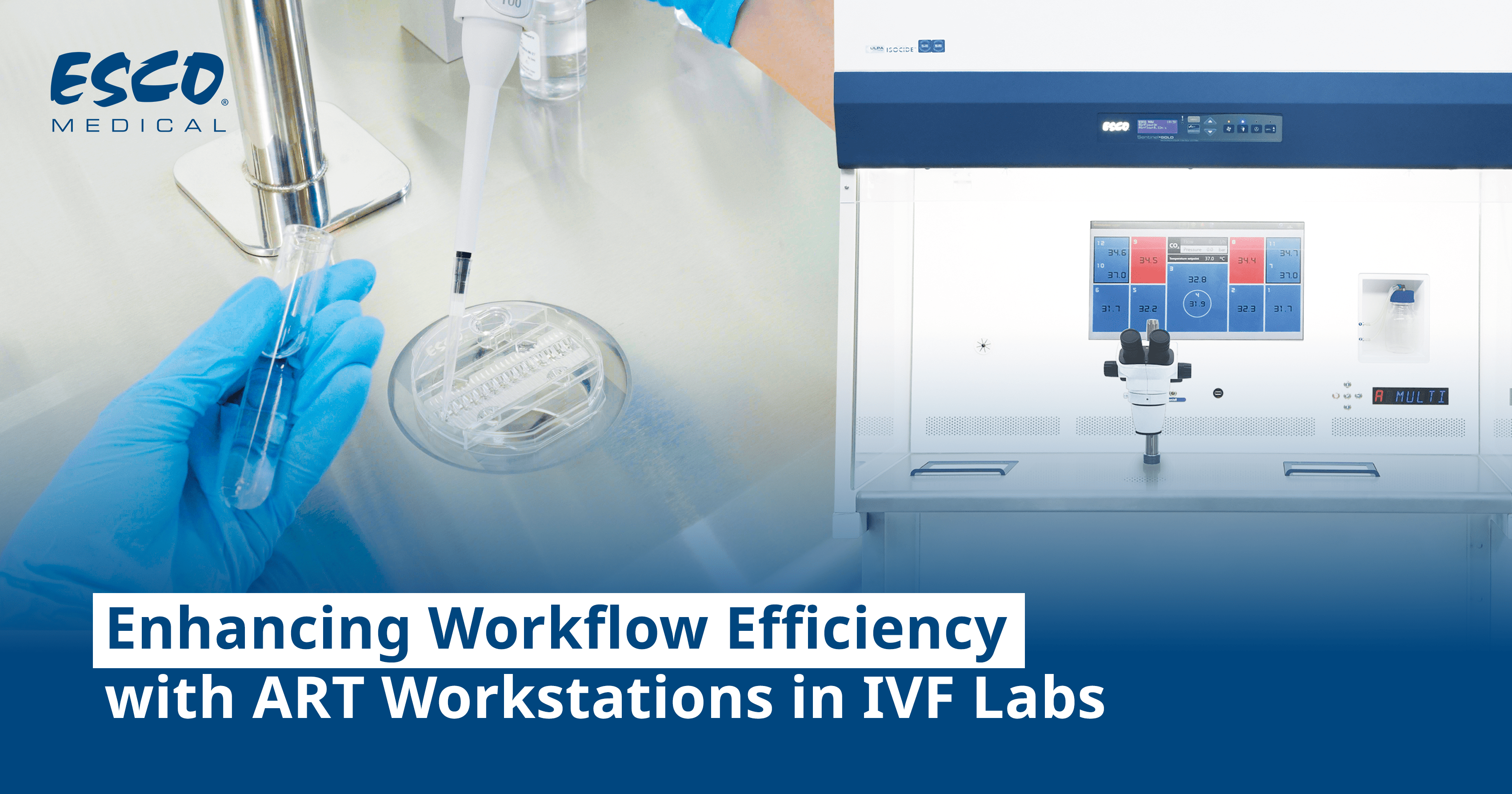 Enhancing Workflow Efficiency with ART Workstations in IVF Labs