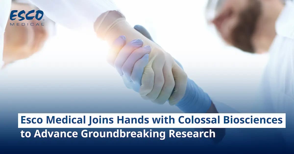 Esco Medical Joins Hands with Colossal Biosciences to Advance Groundbreaking Research