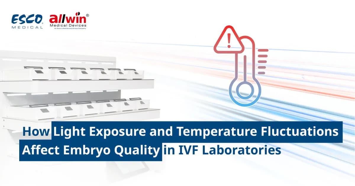 How Light Exposure and Temperature Fluctuations Affect Embryo Quality in IVF Laboratories